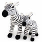 Ice King Bear Mom And Baby Stuffed Animals Set Zoo Wild Animals (Zebra)