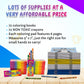 Bulk Coloring Books For Kids (72 Pack) Mini Coloring Books & Crayons, Party Favors, Fun Activity, Giveaways, Mini Travel Books |