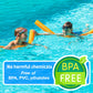 Oodles Of Noodles Deluxe Foam Pool Swim Noodles -5 Pack Brown