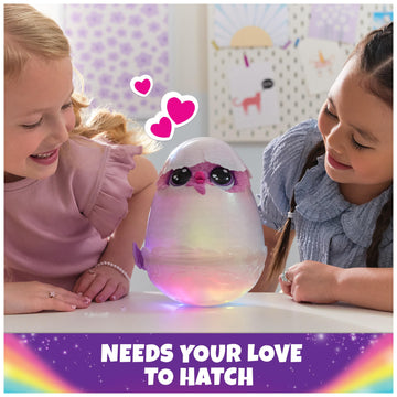 Hatchimals Alive, Mystery Hatch Pufficorn, Surprise Interactive Toy & Egg With Mist, Lights & Sounds (Styles May Vary), Kids Toy