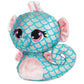 Gund P.Lushes Designer Fashion Pets Mel Dives Premium Seahorse Stuffed Animal, Pink And Teal, 6