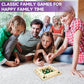 Kiapeak 1-4 Players Shut The Box Dice Game, Traditional Wooden Pub Bar Board Game, Family Classics Tabletop Version Games For Cl