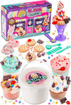 Original Stationery Ice Cream Slime Kit Playshop To Make Fun Pink & Sweet Slime Ice Cream/ Waffle Toys, Great Gift Idea