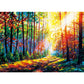 MaxRenard Game Jigsaw Puzzle 1000 Pieces for mature-themed Scenery Gorgeous Forest Challenge Toy Pieces Fit Together Perfectly