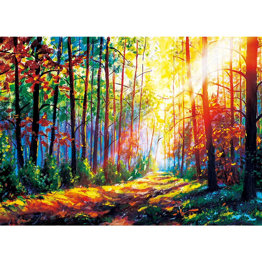 MaxRenard Game Jigsaw Puzzle 1000 Pieces for mature-themed Scenery Gorgeous Forest Challenge Toy Pieces Fit Together Perfectly
