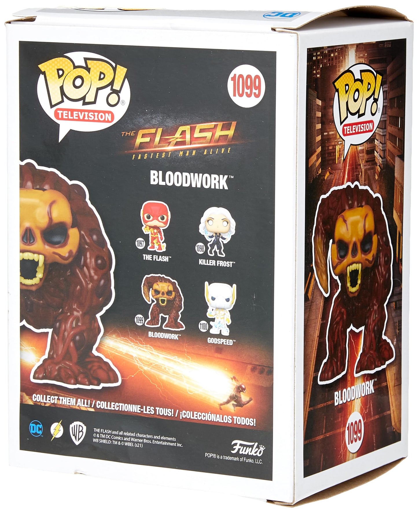 Funko Pop Heroes: The Flash - Bloodwork Collectible Vinyl Figure,Multicolor,Standard