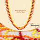 Hikkcos Thanksgiving Turkey Hat And 3 Packs Bead Necklaces Turkey Head Costume Plush Gobbler Hat For Thanksgiving Trot Dress Up