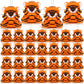 Shappy 50 Pcs Mini Animal Plush Toys Small Stuffed Animals Bulk Cute Tiny Plushies Keychains For Gift Party Carnival Prize(Tiger)