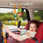 TUMAMA Baby Toys 4 Pack - Plush Handbells Rattles for Infants 0-12 Months, Early Development Stroller Toys, Model 10657