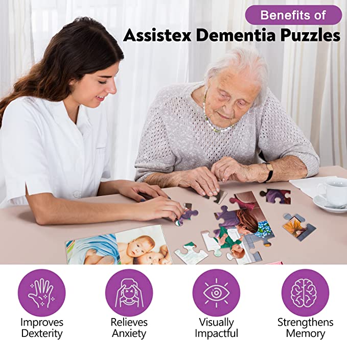 Dementia Puzzle 12 Large Pieces Jigsaw –Mother's Love