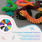 3D Printed Animals-Snake Viper,3D Printed Snake Toys 3D Printed Articulated Snake 3D Printed Animals Animal Model Ornaments Crea