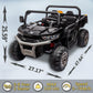 24V Ride On Toys For Big Kids W/Remote Control, 2 Seater Kids Utv W/20 Seat, 2X200W Powerful Motors, 24V Ride On Dump Truck W/Du