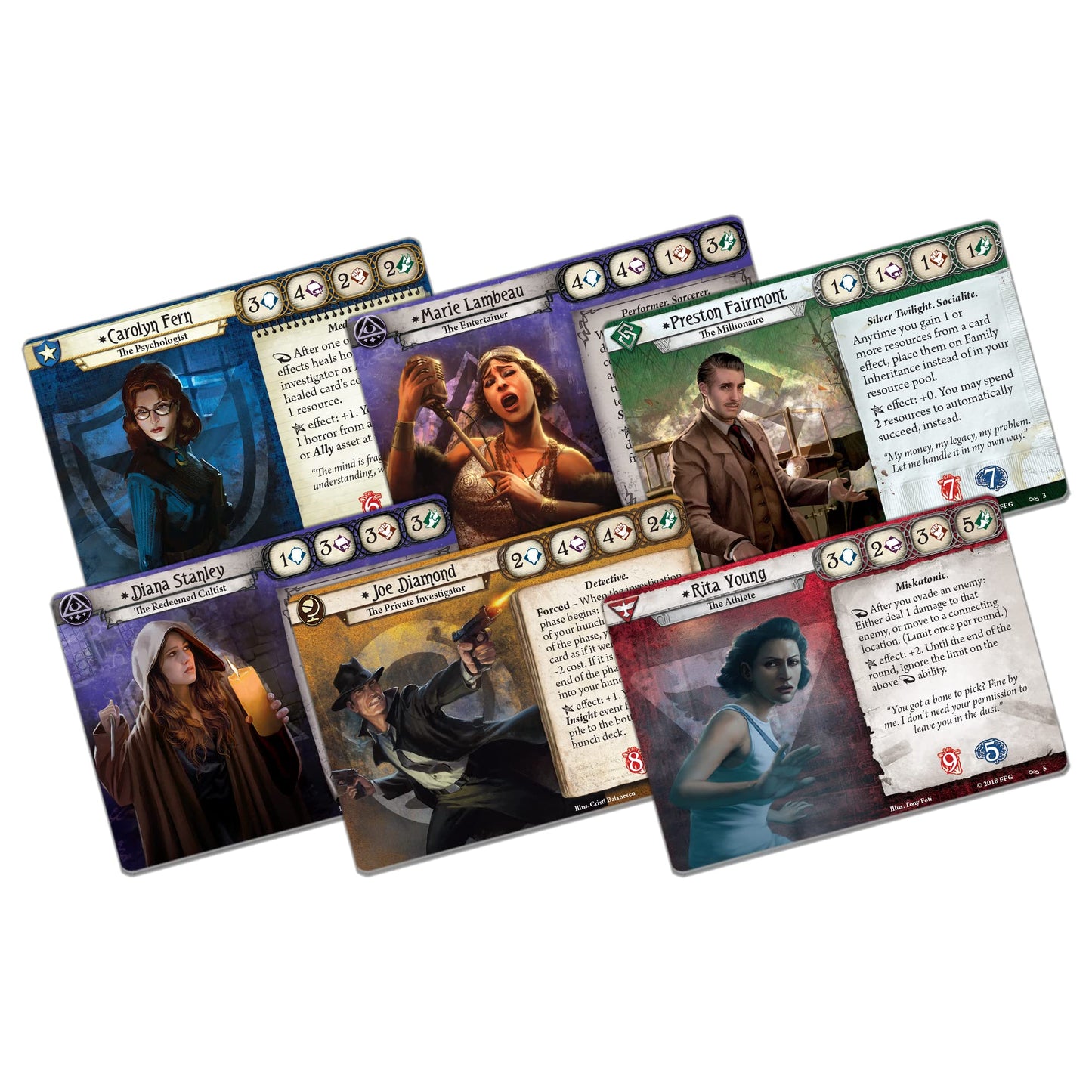 Fantasy Flight Games Arkham Horror The Card Game The Circle Undone Investigator Expansion - Embrace The Occult Secrets Of Arkham