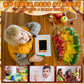 Nezyo 12 Pack Fall Thanksgiving Party Favors Mini LCD Writing Tablet 4.4 Inch Doodle Board Painting Drawing Pads Bulk Fall Goodi