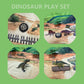 Eku Easyku Large Dinosaur Park Gate Dino Nest Of Eggs Realistic Dinosaur Toys For Kids 3-5 5-7 Jurassic World Dinosaur Toys Steg
