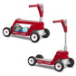 Radio Flyer Scoot 2 Scooter, Toddler Scooter or Ride On, For Kids Ages 14 Years, Red Ride On Toy, Large