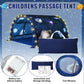 Wowangce Galaxy Bed Tent For Kids Large Kids Twin Tent Toddler Play Bed With Carry Bag Foldable With String Lights For Girls Boy