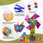 Temi Magnetic Tiles,180 Piece Building Blocks, Magnets Building Set, Stem & Learning & Education Toys Christmas Toy Gift For Ages 3 4 5 6 7 8+ Year Old Toddler Kids Boys And Girls