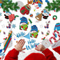 1 Pack Winter Coloring Tablecloth for Kids, Disposable Christmas Paper Tablecloth, Snowman Hello Winter Color-in Activity Table