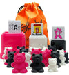 Skoolzy Counting Bears, Matching Cups And Game Dice Jumbo 43 Piece Set With Ebook Included - Preschool Learning Toys - Color Sorting Bear Counters - Sorting Bears For Toddlers
