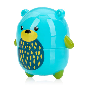 Nuby Silly Squirts Bath Toys, Easy To Clean Children'S Bath Toy, Bear And Elephant
