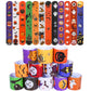 Max Fun 48pcs Halloween Slap Bracelets Halloween Party Favors Halloween Toys for Kids Halloween Party Favor Halloween Treat Bags