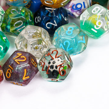 HDdais 10 Pack of D12 Dice Random Color D12 Polyhedral Dice Set, 12 Sided D&D Dice for DND RPG MTG Table Games Dungeons and Drag