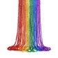 Yaxinrui 24Pcs Pride Beads Necklaces Bulk, Lgbtq Pride Beads Stuff Metallic Rainbow Bead Necklaces Pride Beads Accessories For G