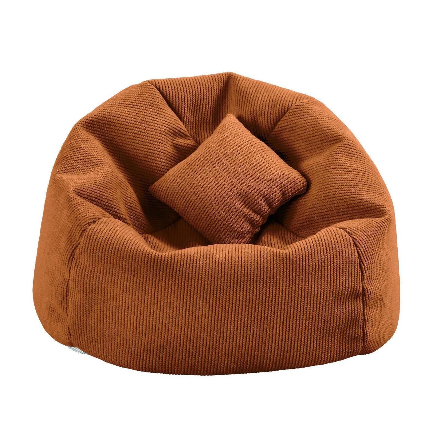 Doll Car Seat Compatible with Labubu  Handmade Bean Bag Chair for 15-17cm Doll  Anti-Slip Bottom  Cute Doll Accessories for Display  Fans&Collectors Gifts  Durable Corduroy Fabric (Coffee)