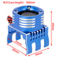 DKKY RC Motor Cooling Fan Heatsink 21000RPM 36mm for Traxxas TRX4 TRX6 Axial SCX10 540 550 1406 1410 1415 1412 Motor (Blue)