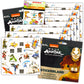 Nick Shop Avatar The Last Airbender Stickers Set - Bundle with 12 Sheets Avatar Stickers Featuring Appa, Aang, & The Gang Plus R
