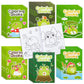 ANGOLIO 24Pcs Frog Mushroom Coloring Book Bulk for Kids Kawaii Frog Activity Book Cartoon Animals DIY Art Booklet for Kid Birthd