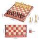 Magnetic Travel Chess Set 12 Inches Folding Chess Board With 2 Portable Bags For Pieces Storage, Gift For Kids Adults Chess Lovers And Learners