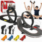 Slot Car Race Track Sets for Kids Ages 48, 20ft 2Player 4Lane Race Track with 2 RC Cars SpeedControlled, Racing Circuit Toy 