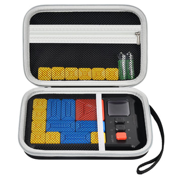 Casmilee Case Compatible With Giiker Super Slide Brain Games, Brain Teaser Puzzles Organizer Storage Bag, Flow Slider Puzzle Game Holder (Black)