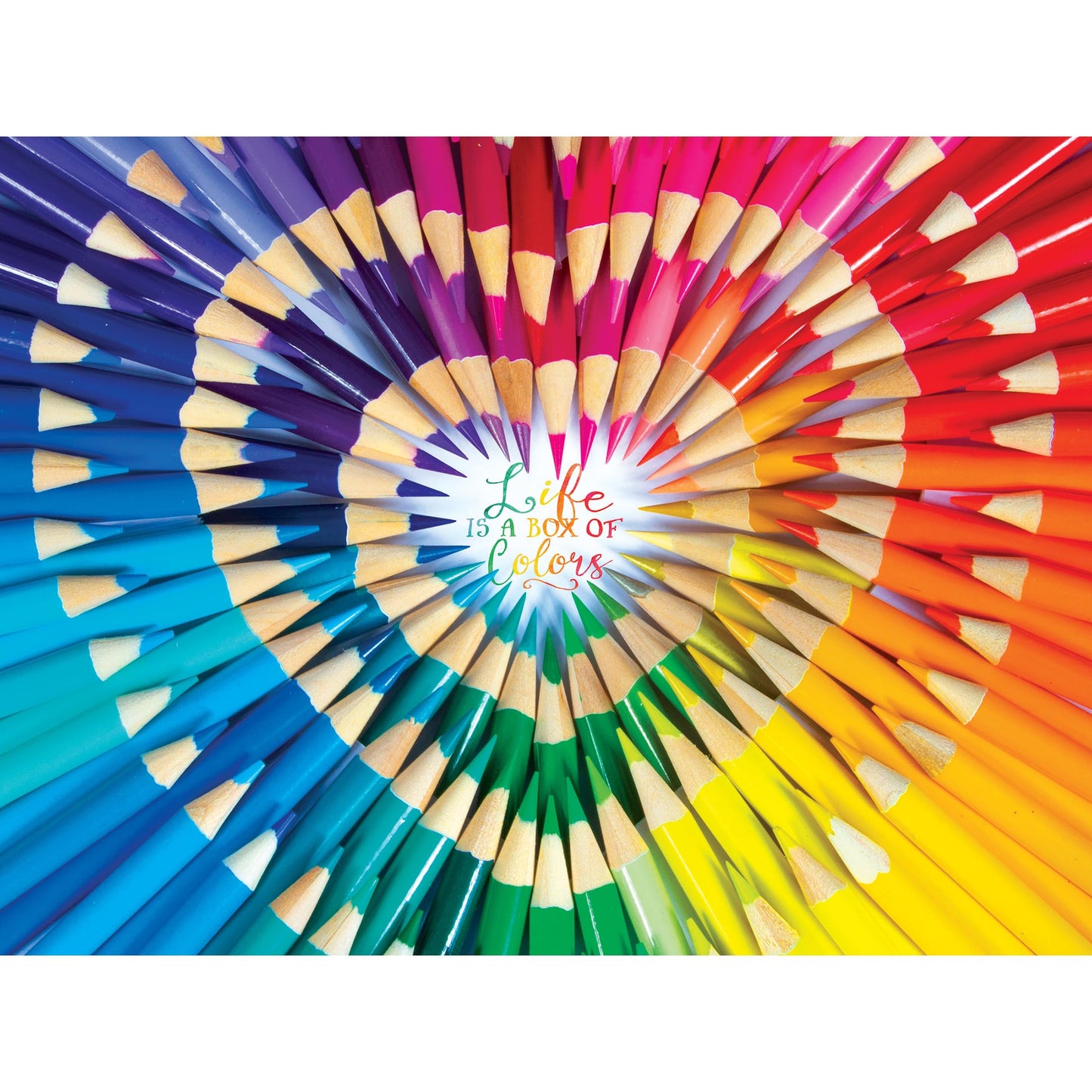Roseart - Kodak Premium - Life Is A Box Of Colors - 550 Piece Jigsaw Puzzle For Adults