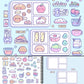 CUPKIN My First Trip Sticker & Coloring Book - 500+ Stickers, 12 Scenes, Toddler Travel Essential, Model KSB1