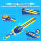Infinity Nado Battle Set - Fury Wave Dragon Spinning Top & Sword Launcher, Sapphire Blue, for Ages 5+, Model EU654121