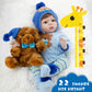 Milidool Reborn Baby Dolls Boy Lifelike Realistic Baby Doll Boy Dolls 22 Inch Newborn Baby Doll Real Looking Baby Dolls Silicone