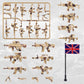 MaozyHomie 63 Pcs Military  Set Accessories U.K Special Forces  Toys Military Equipment Battle Blocks Bricks Compatible with Major Brand  3 Years Old and up