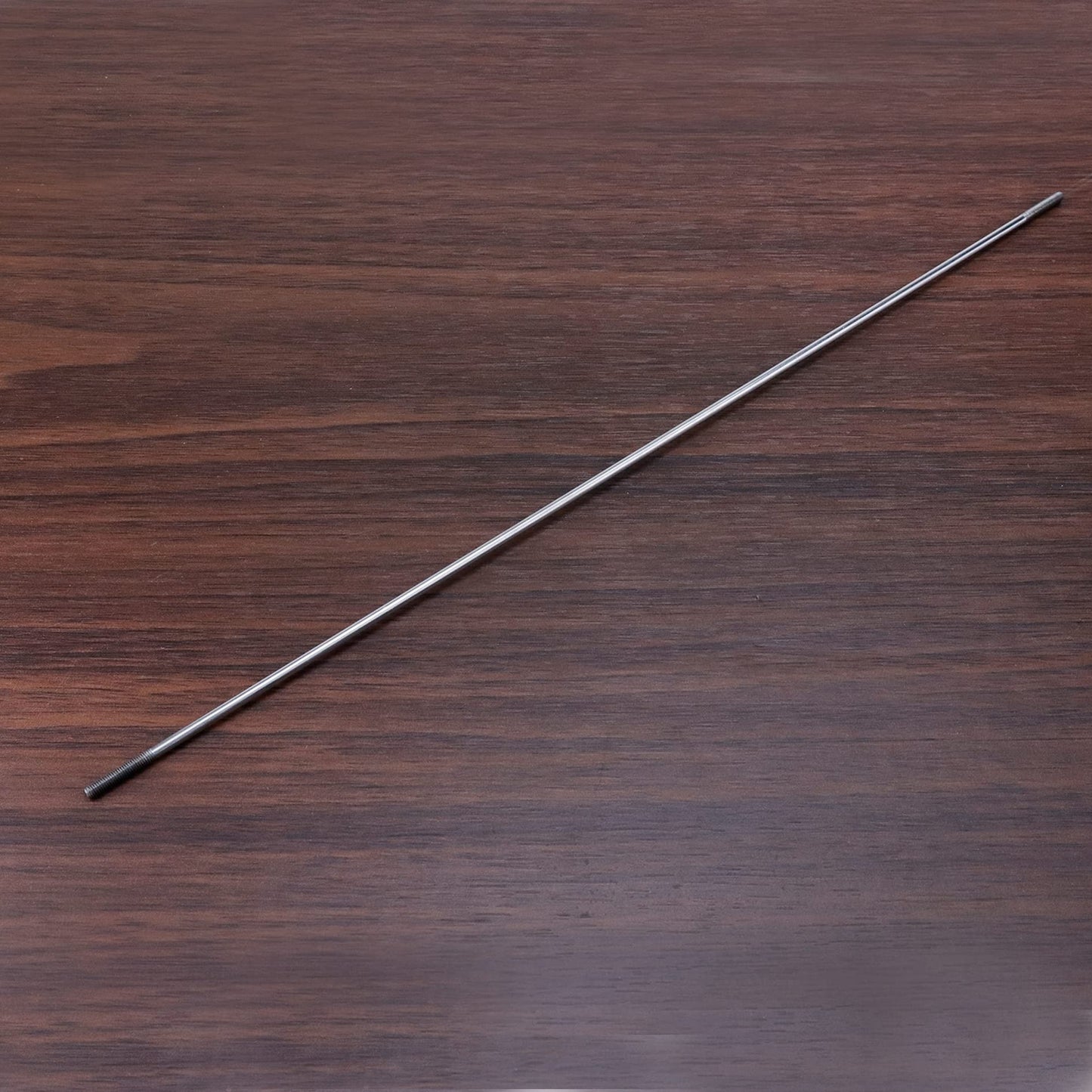 Crapyt 5 Pcs Pushrod Silver M2 Linkage Rod 300  2Mm/11.81''  0.08''(L  D) 304 Stainless Steel Metal Round Shaft Rods Replacement