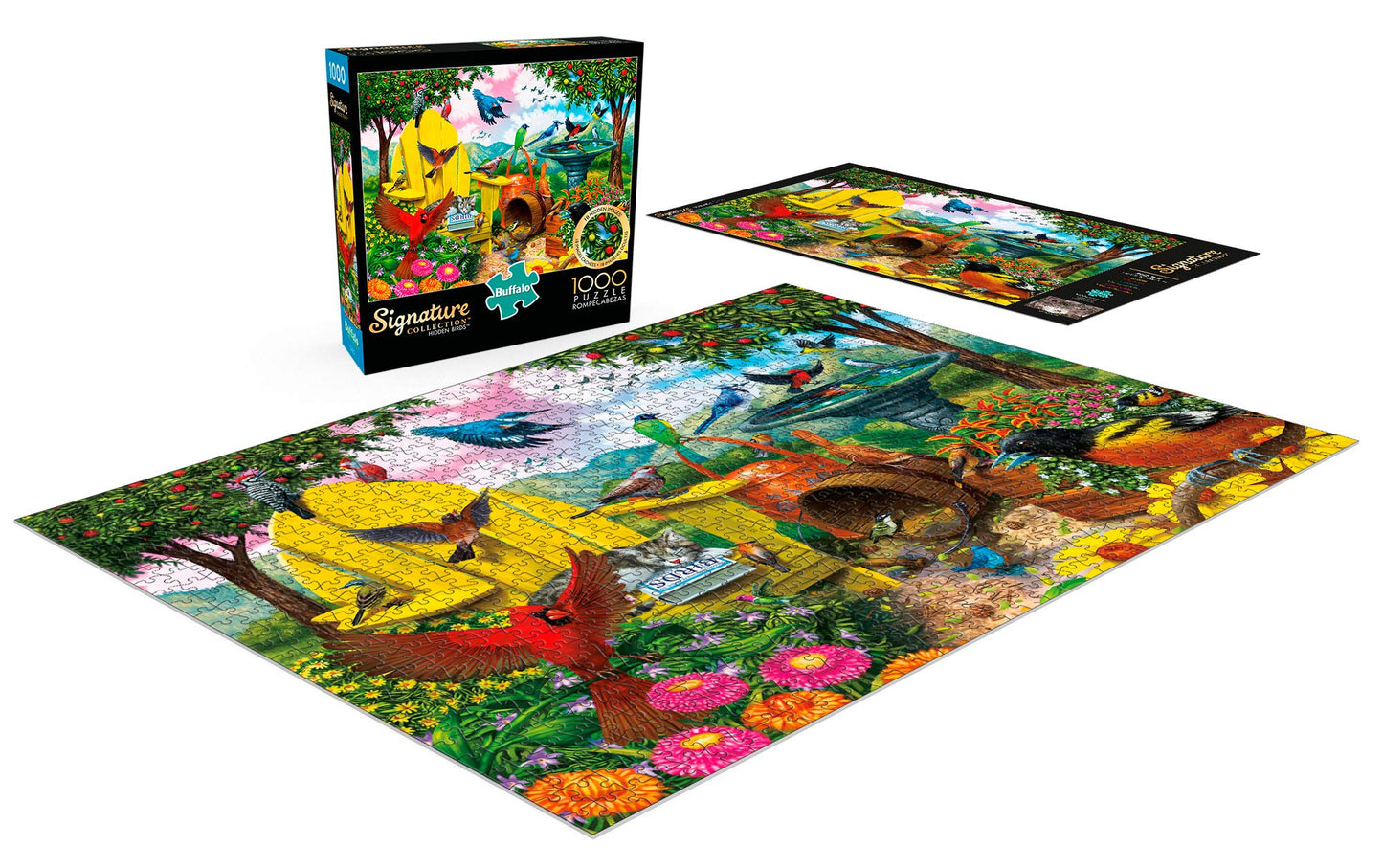 Buffalo Games - Hidden Birds - 1000 Piece Jigsaw Puzzle