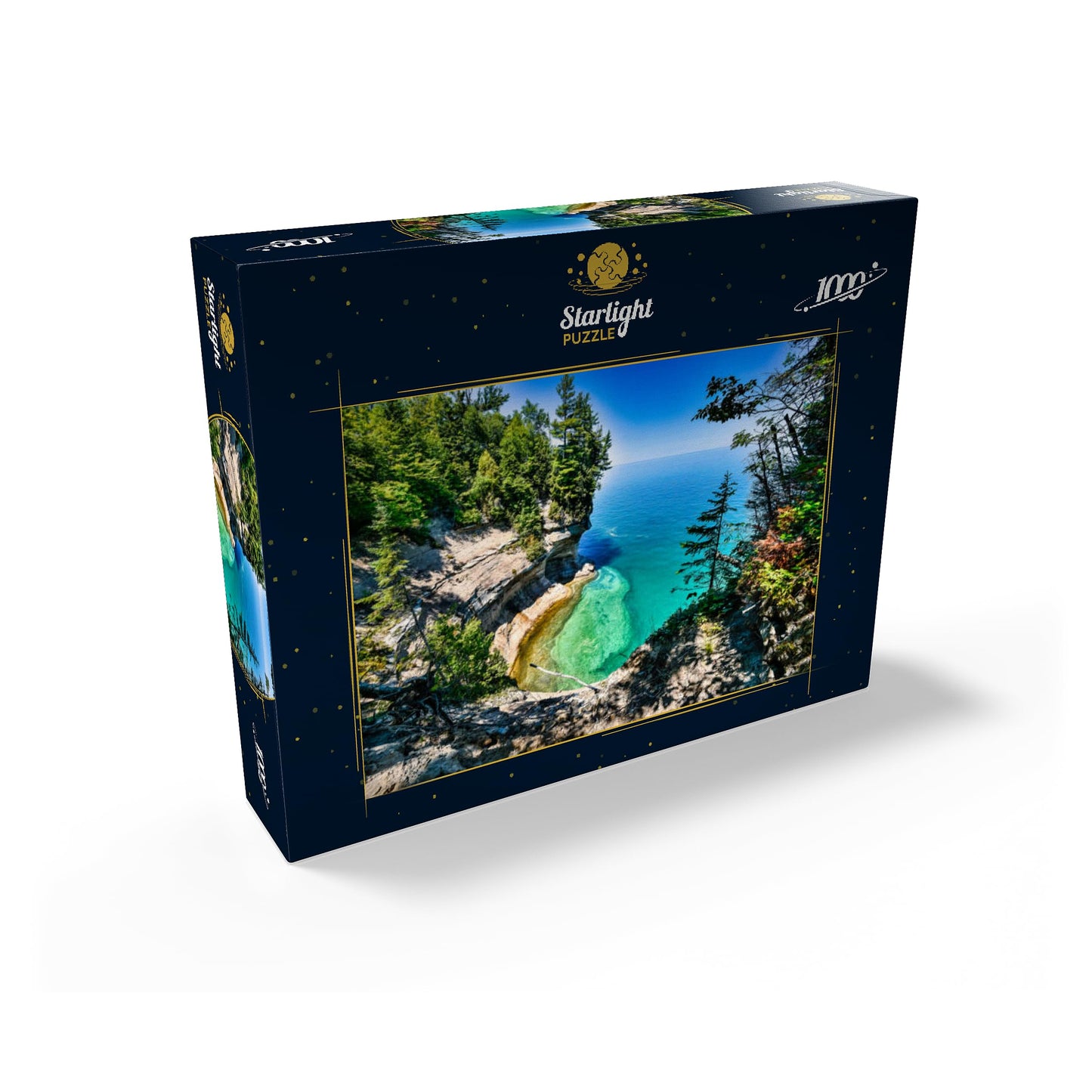 Mypuzzle The Towering View Of Lake Superior From Michigan On The Upper Peninsula - Premium 1000 Piece Jigsaw Puzzle For Adults