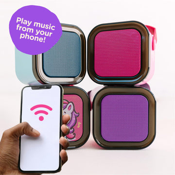 Move2Play, Mini Karaoke Machine For Kids | Includes 20+ Kids Songs | 2 Microphones | Connect With Bluetooth | Valentine'S Day &