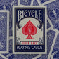 2 Decks Bicycle Rider Back 808 Standard Poker Playing Cards Red & Blue