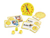 Learning Resources Time Activity Set - 41 Pieces, Ages 5+,Clock For Teaching Time, Telling Time, Homeschool Supplies, Montessori Clock