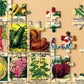 BBOLDIN Vintage Plant Puzzle, 1000 Pieces, Cardboard Jigsaw of Heirloom Seeds, Garden Theme