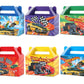 12Pcs Race Car Party Treat Boxes Hot Car Gift Box Birthday Party Supplies Wheels Wild Goodie Gift Boxes Race Car Party Favor Box