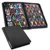 16-Pocket Trading Card Binder Holds 1024 Cards - enhanced PU Leather Album  Ringless Side LoadingTrading Card Album Sturdy 3x4 Card Holder for MTG  TCG  YuGiOh  Game Cards & Sports Cards (Black)