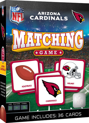 Arizona Cardinals Matching Game